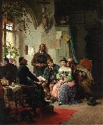 Peter Baumgartner marriage instructions Germany oil painting artist